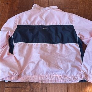 Nike Pink and Black Windbreaker